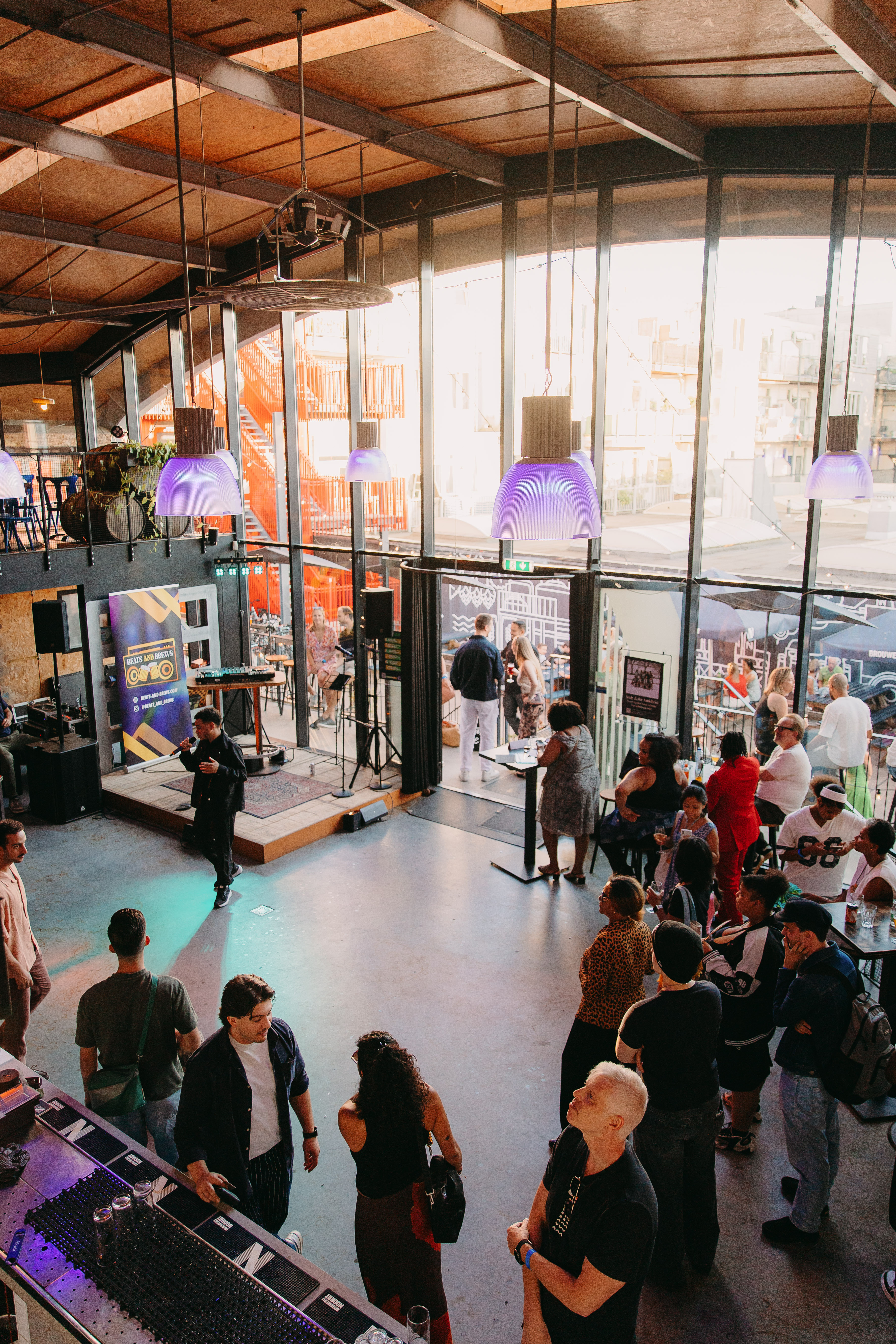 The room at Beats and Brews 2026