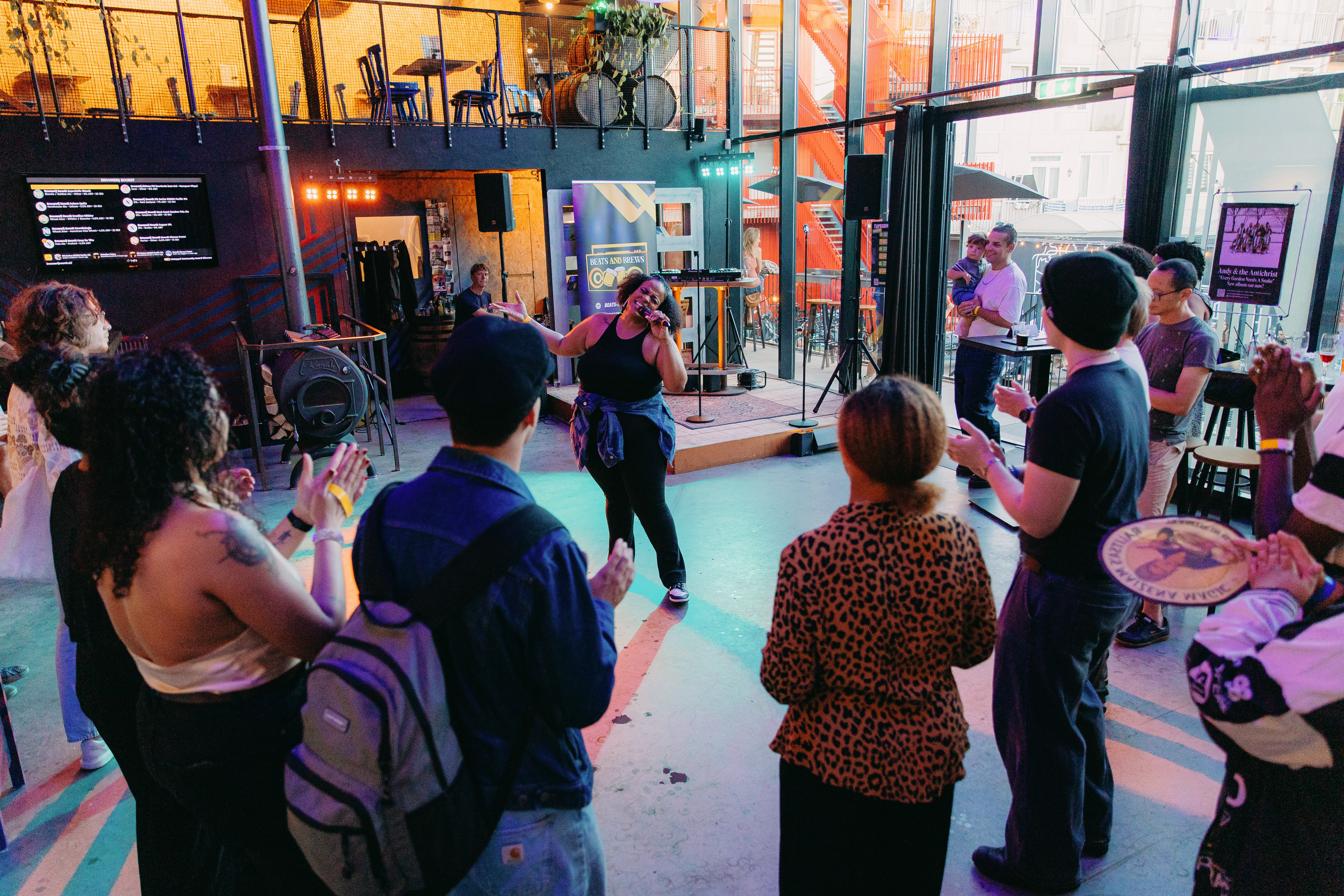 Inside the room at Beats and Brews 2026